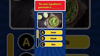 Riddle -  The main ingredient in guacamole  #shorts #trending #main #ingredients #guacamole