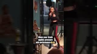 Crush in the Audience Live Performance Marissa Ford Indie Artist Acapella Tell Me - Groove Theory