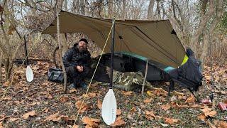 Winter Canoe Camp cut short by Frozen Icy River