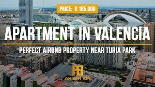  VALENCIA, SPAIN: Modern apartment 5 minutes from Turia Park and the City of Arts and Sciences