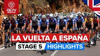 A Day For The Breakaway Or The Sprinters? | Vuelta A España 2023 Highlights - Stage 5