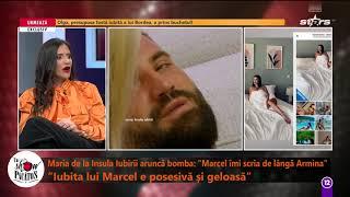 Maria de la Insula iubirii aruncă bomba: Ispita Marcel îmi scria de lângă Armina!