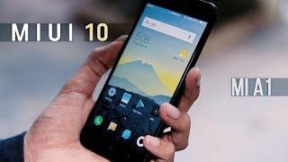 MIUI 10 w/ Face Unlock on Xiaomi Mi A1 | Features + Review!