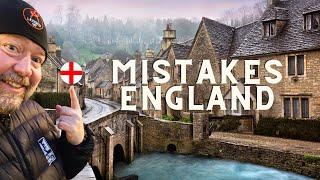 Mistakes American Tourist Make in England