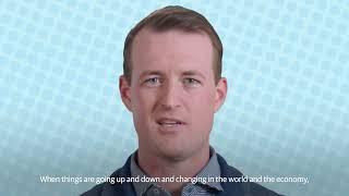 How do you help clients during economic instability?