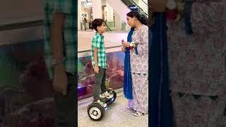 Ayan Ibrahim Vlogs #hoverboard #fun#mall#kids