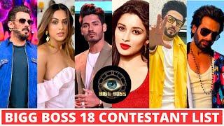 Bigg Boss 18 Confirmed Contestants List Out, BB 18 Contestants List, Karan Veer Mehra, Nia Sharma