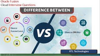 Difference Between Oracle Fusion Cloud and Oracle EBS ERP| EBS vs Fusion Cloud | Interview Questions