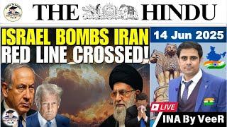 The Hindu Analysis 14 June 2025 | Newspaper Editorial Analysis | Air India Plane Crash, Iran, Israel