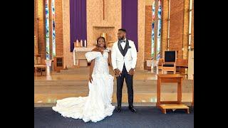 Gina n Martins wedding highlight (our wedding day) #gfpstudios #bellanaija #viral