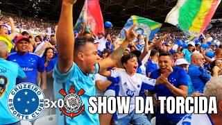 Torcida do Cruzeiro 3x0 Corinthians um Show Cabuloso DO INÍCIO AO FIM