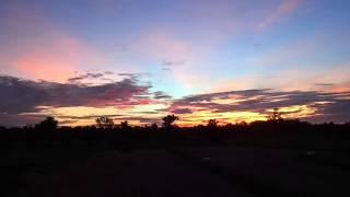 sunrise in Isaan