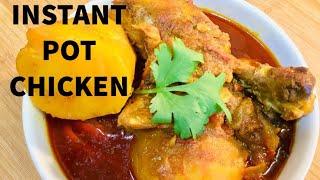 INSTANT POT CHICKEN CURRY INDIAN STYLE FOR BEGINNERS | PRESSURE COOKER RECIPE