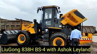 ##Wheel Loader## LiuGong 838H BS-4 New Launched Model.. With Full Outer & Inner View..