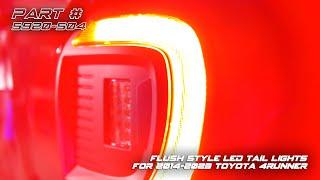 ORACLE Lighting Flush Style (Lensless) LED Tail Lights for 2014-2023 Toyota 4Runner
