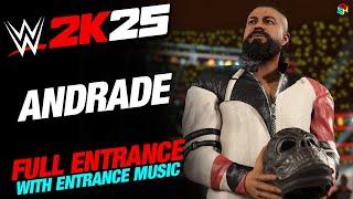 ANDRADE WWE 2K25 ENTRANCE - #WWE2K25 ANDRADE