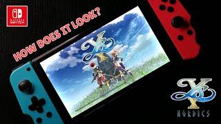 YS X Nordics Handheld Gameplay Nintendo Switch