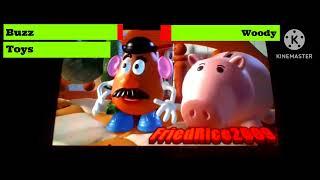 YTP Toy Story (1995) Buzz Lightyear Vs. Woody With Healthbars