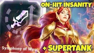 On-Hit LEONA is ACTUALLY INSANE?? (Reverbation, Darksteel Talons) - 2v2v2v2 Arena - LoL