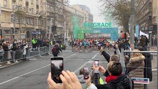 Running in Belgrade Race with my Luggage like an Ignoramus