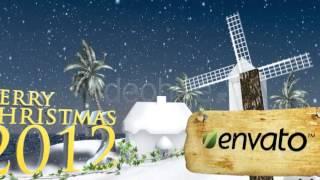 Christmas Bumper | Cinema 4D Templates | Project Files