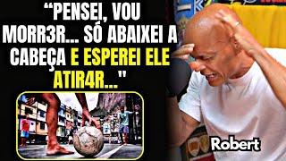 ROBERT EX-SANTOS QUASE FOI ALV3J4DO POR DAR CANETA EM CHEFE DE MORRO NO RJ!