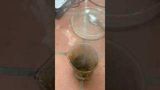 Piranha Solution is crazy ! #shorts