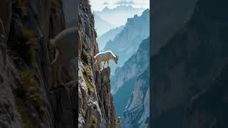 Mountain Goat’s Incredible Climb! 
