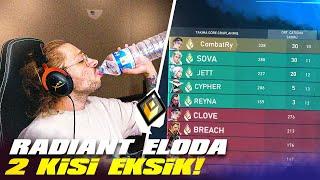 CombatRy RADİANT eloda 2 KİŞİ eksik oynarsa! (Valorant)