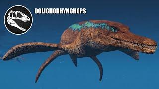 2 Dolichorhynchops vs 2 Pliosaurus - JWE 2 Mods (4K 60FPS)