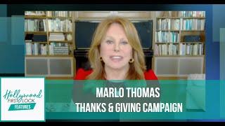 THANKS & GIVING CAMPAIGN (2020): MARLO THOMAS talks about ST. JUDE CHILDREN'S HOSPITAL charity event