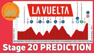 Vuelta a Espana 2024 Stage 20 - PREVIEW / FAVOURITES / PREDICTION