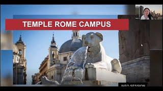 Temple Rome Information Session