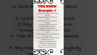 Scorpio sign personality traits, Scorpio moon personality traits￼, scorpio ascendant traits 2024