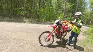 Michaux  State Forest Pennsylvania A Foggy Morning Ride