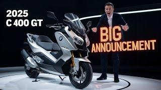 New 2025 BMW C 400 GT Scooter Reviled!! A BIG ANNOUNCEMENT by BMW || Full Review