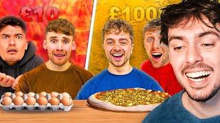 £10 vs. £1,000 Takeaway (IRL Edition) (Reaction)