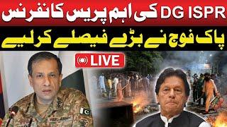 LIVE | DG ISPR Major General Ahmed Sharif Important Press Conference | Public News