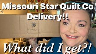 Missouri Star Quilt Co Delivery! What did I get?!