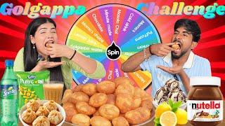 Golgappa Challenge With Different Filling Combination | Pani Puri Challenge |