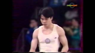 FENG Chih Chang (TPE) vault - 1993 Birmingham worlds EF