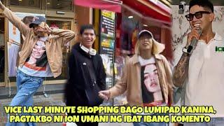 VICE GANDA LAST-MINUTE SHOPPING LUMIPAD KANINA,ION PEREZ INULAN NG BATIKOS, MATAPOS TUMAKBO