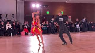 Professional Latin @ Hollywood Dance | Cha Cha | Andrii Voloshko & Kateryna Kyrylenko #ballroom