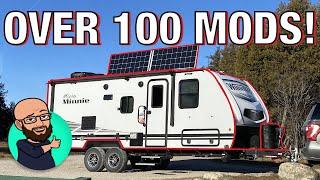 100+ Modification & Upgrades to my Camper - Yes I'm CRAZY! Winnebago Micro Minnie