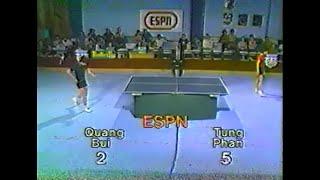 1980 Table Tennis Northwestern Open - Semi-finals: Quang Bui vs. Tung Phan