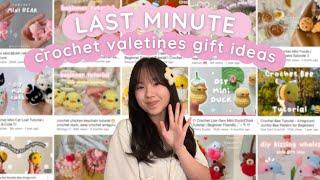 LAST MINUTE crochet valentines gift idea | DIY gift idea for valentines