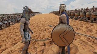 EGYPT SOLDIERS VS BRAVE SPARTANS - ULTIMATE EPIC BATTLE SIMULATOR