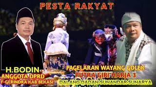 Pagelaran Wayang Golek PGH3 H. Dadan Sunandar Sunarya - Cilangkara Bekasi