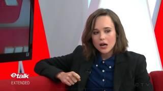 etalk Extended -  Ellen Page talks ‘Into The Forest’ (06/01/2016)