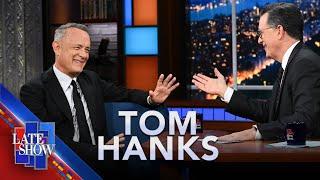 "The Band Is Back Together" - Tom Hanks On Starring Opposite Robin Wright In "Here"